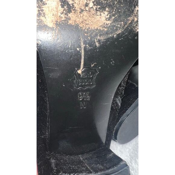 Veneli Velvet ankle heel boot size 9.5 - Picture 5 of 5